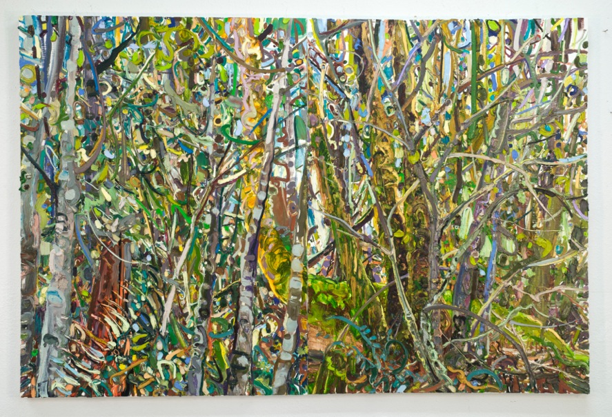 Lilian Garcia-Roig, Branches & Leaves & Moss Diptych